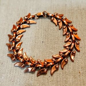 Signed Renoir Copper Bracelet